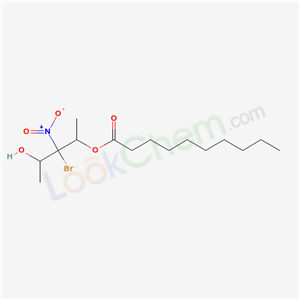 (3-bromo-4-hydroxy-3-nitro-pentan-2-yl) decanoate