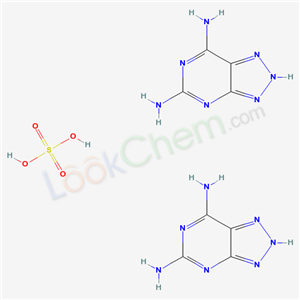 sulfuric acid,2H-triazolo[4,5-d]pyrimidine-5,7-diamine
