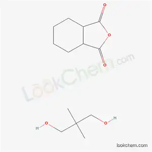 Molecular Structure of 61505-09-7 (1,3-Isobenzofurandione, hexahydro-, polymer with 2,2-dimethyl-1,3-propanediol)