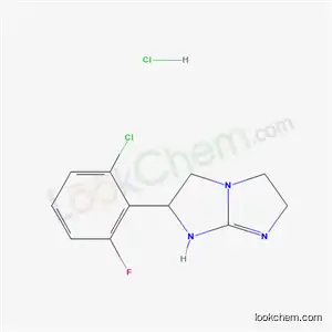 Molecular Structure of 78316-86-6 (2-(2-chloro-6-fluorophenyl)-2,3,5,6-tetrahydro-1H-imidazo[1,2-a]imidazole hydrochloride (1:1))