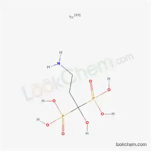 Molecular Structure of 80549-01-5 (technetium Tc 99m 3-amino-1-hydroxypropane-1,1-diphosphonate)