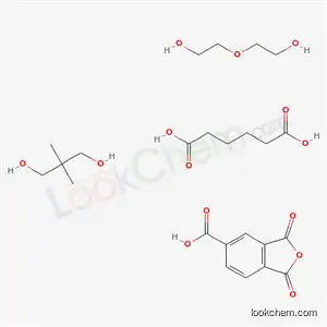 2,2-Dimethylpropane-1,3-diol;1,3-dioxo-2-benzofuran-5-carboxylic acid;hexanedioic acid;2-(2-hydroxyethoxy)ethanol