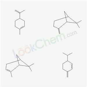 Bicyclo3.1.1hept-2-ene, 2,6,6-trimethyl-, polymer with 6,6-dimethyl-2-methylenebicyclo3.1.1heptane, 3-methylene-6-(1-methylethyl)cyclohexene and 1-methyl-4-(1-methylethenyl)cyclohexene