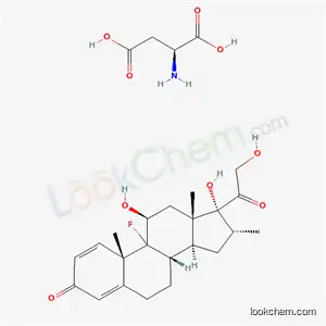 L-aspartic acid - (9xi,11beta,16alpha)-9-fluoro-11,17,21-trihydroxy-16-methylpregna-1,4-diene-3,20-dione (1:1)
