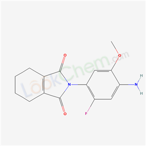 2-(4-amino-2-fluoro-5-methoxy-phenyl)-4,5,6,7-tetrahydroisoindole-1,3-dione