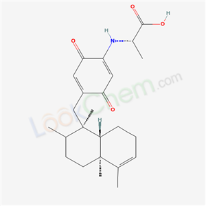 (2S)-2-[[4-[[(1R,4aS,8aR)-1,2,4a,5-tetramethyl-2,3,4,7,8,8a-hexahydronaphthalen-1-yl]methyl]-3,6-dioxo-1-cyclohexa-1,4-dienyl]amino]propanoic acid