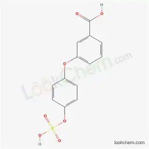 Molecular Structure of 58218-91-0 (3-(4-sulfooxyphenoxy)benzoic acid)