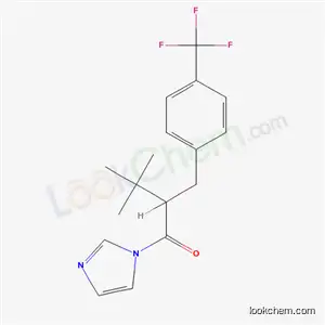 Molecular Structure of 89372-63-4 (1-(1H-imidazol-1-yl)-3,3-dimethyl-2-[4-(trifluoromethyl)benzyl]butan-1-one)