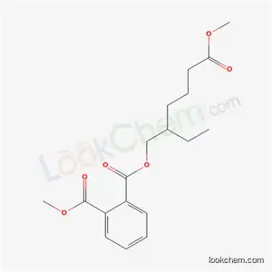 Molecular Structure of 76644-66-1 (2-ethyl-6-methoxy-6-oxohexyl methyl benzene-1,2-dicarboxylate)
