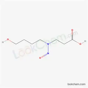 Molecular Structure of 79448-09-2 (3-[(4-hydroxybutyl)(nitroso)amino]propanoic acid)