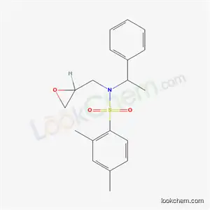 2,4-dimethyl-N-(oxiran-2-ylmethyl)-N-(1-phenylethyl)benzenesulfonamide