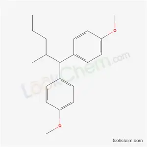Molecular Structure of 62897-89-6 (1-methoxy-4-[1-(4-methoxyphenyl)-2-methyl-pentyl]benzene)