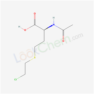 (2S)-2-acetamido-4-(2-chloroethylsulfanyl)butanoic acid