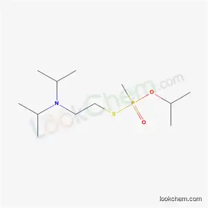 Molecular Structure of 51446-23-2 (S-[2-(dipropan-2-ylamino)ethyl] O-propan-2-yl methylphosphonothioate)