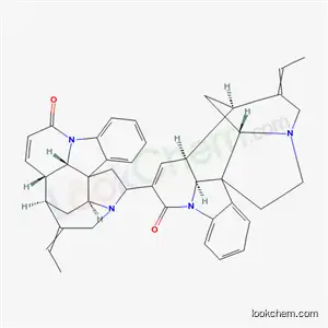 Molecular Structure of 73020-53-8 ([2,10'-Bi-12H-1,12-ethano-9H-pyrido[1,2,3- lm]pyrrolo[2,3-d]carbazole]-9,9'-dione,14,14'- diethylidene-2,2',3,3',11a,11'a,11b,11'b,13,13',- 13a,13'a-dodecahydro-,(1S,1'S,2R,3aR,3'aR,- 11aR,11'aR,11bS,11'bS,12R,12'R,13aS,13'aS,- 14E,14'E)- )