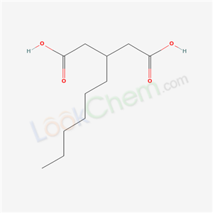 Molecular Structure of 18946-99-1 (3-hexylpentanedioic acid)