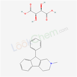 Phenindamine hydrogen tartrate cas  569-59-5