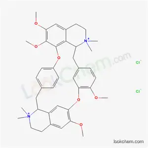Molecular Structure of 518-25-2 (METOCURINE CHLORIDE)