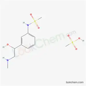 Molecular Structure of 1421-68-7 (amidephrine mesylate)