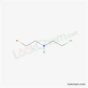 Molecular Structure of 6089-20-9 (2-bromo-N-(2-chloroethyl)ethanamine)