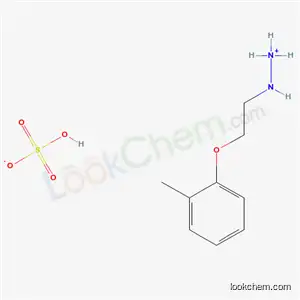 Molecular Structure of 2598-72-3 ([2-(2-methylphenoxy)ethyl]hydrazinium hydrogen sulfate)