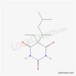 Molecular Structure of 6592-90-1 (5-ethyl-5-(4-methylpentan-2-yl)-1,3-diazinane-2,4,6-trione)