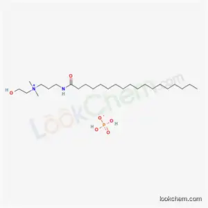 Molecular Structure of 3758-54-1 (2-hydroxyethyldimethyl-3-stearamidopropylammonium phosphate)