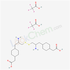 1,1'-dithiobis(2-amino-3-(4-(carboxymethyl)cyclohexyl)propane) bis(trifluoroacetate)