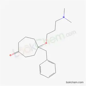 Molecular Structure of 68198-20-9 (4-benzyl-4-[3-(dimethylamino)propoxy]cycloheptanone)
