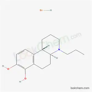 (4aS,10bS)-4-propyl-1,2,3,4,4a,5,6,10b-octahydrobenzo[f]quinoline-7,8-diol hydrobromide (1:1)