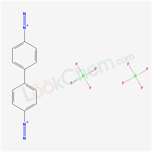 [1,1'-Biphenyl]-4,4'-bis(diazonium), bis[tetrafluoroborate(1-)]