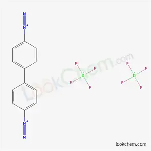 Molecular Structure of 14239-22-6 (4,4'-Biphenylbisdiazonium fluoroborate)