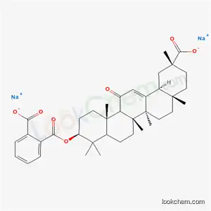 Molecular Structure of 66067-20-7 (glycyrrhetinic acid 3-O-hemiphthalate)