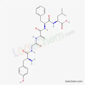 Molecular Structure of 81851-82-3 (enkephalin, dehydro-Ala(3)-)