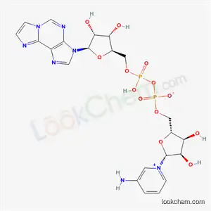 Molecular Structure of 82773-63-5 (3-Aminopyridine 1,N(6)-ethenoadenine dinucleotide)