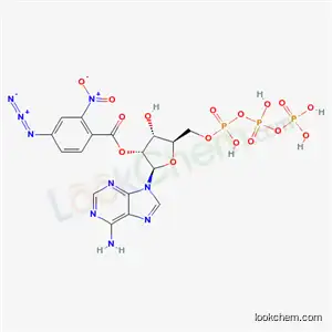 Molecular Structure of 99308-34-6 (3'(2')-O-(2-nitro-4-azidobenzoyl)adenosine 5'-triphosphate)