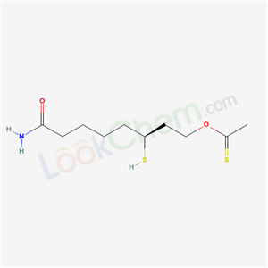 (6S)-8-ethanethioyloxy-6-sulfanyl-octanamide