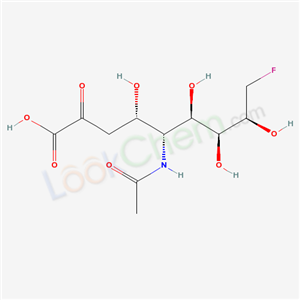 N-acetyl-9-deoxy-9-fluoroneuraminic acid