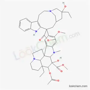 Molecular Structure of 13309-27-8 (6,7-dihydrovincaleukoblastine)