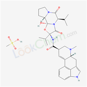 12-Hydroxy-2,5alpha-diisopropylergotaman-3,6,18-trione monomethanesulphonate