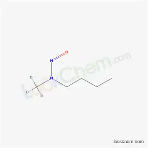 Molecular Structure of 75016-36-3 (N-(~2~H_3_)methyl-N-nitrosobutan-1-amine)