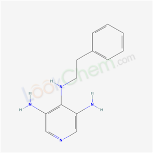 Pyridine, 3,5-diamino-4-(phenethylamino)-