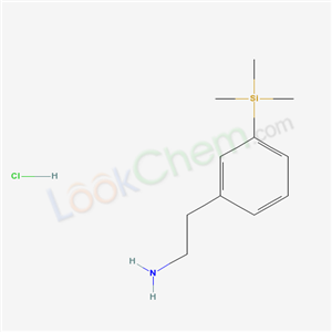 2-[3-(trimethylsilyl)phenyl]ethanamine hydrochloride (1:1)