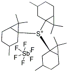 Diphenyl-(4-phenylsulfanylphenyl)sulfanium;[4-(4-diphenylsulfoniophenyl)sulfanylphenyl]-diphenylsulfanium;hexafluoroantimony(1-)