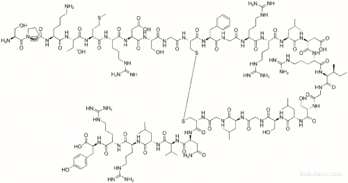 Molecular Structure of 117345-87-6 (BNP-32 (PORCINE))
