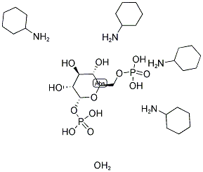 alpha-D-Glucose 1,6-bis(dihydrogen phosphate), compound with cyclohexylamine (1:4)