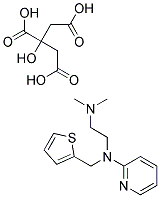 N,N-Dimethyl-N-2-pyridyl-N-(2-thienylmethyl)ethylenediamine 2-hydroxy-1,2,3-propanetricarboxylate
