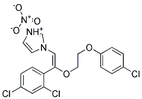 1-(2-(2-(4-Chlorophenoxy)ethoxy)-2-(2,4-dichlorophenyl)vinyl)-1H-imidazolium nitrate