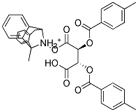 (+)-(10,11-Dihydro-5-methyl-5H-dibenzo(a,d)cyclohepten-5,10-diyl)ammonium hydrogen (S-(R*,R*))-2,3-bis(p-toluoyloxy)succinate