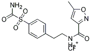 (4-(Carbamoylsulphonyl)phenethyl)((5-methylisoxazol-3-yl)carbonyl)ammonium chloride